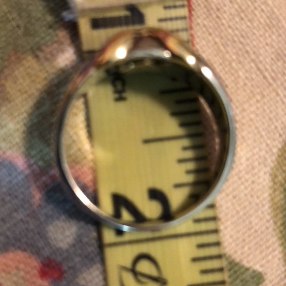 OCTANNER size 10 Sterling Silver 14k Gold “X” David Yurman Vibe Luxury Ring NEW - Picture 10 of 16